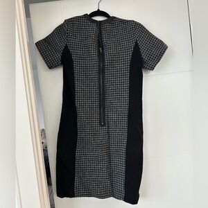 Stylish Black and Gray Women's Dress